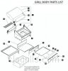 Exploded parts diagram for model: BGB30-BQR (pre 2006)